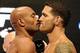 Weidman and Silva go chin to chin at the UFC 162 weigh-in.