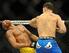 Weidman drops Silva with a left hook in July.