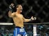 Weidman celebrates his knockout win over Silva.
