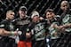 Urijah Faber (center) and coach Duane Ludwig (second from left) have keyed a Team Alpha Male resurgence in 2013.