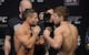 Chad Mendes and NiK Lentz square off before their fight.