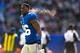 Antrel Rolle had an interception, but his team did not win.