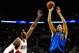 Dirk Nowitzki is still in form and has helped to keep the Mavs competitive so far in the the minefield western conference