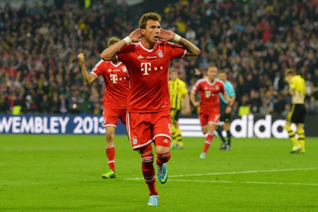 32. Mario Mandzukic, Bayern Munich