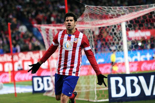28. Diego Costa, Atletico Madrid