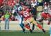 Ahmad Brooks finished Week 10 with four tackles and two sacks.