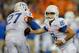 Boise State won't be anywhere near the blue turf when it takes on Oregon State in the Hawaii Bowl.
