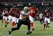 Pierre Thomas heads upfield against the Falcons.