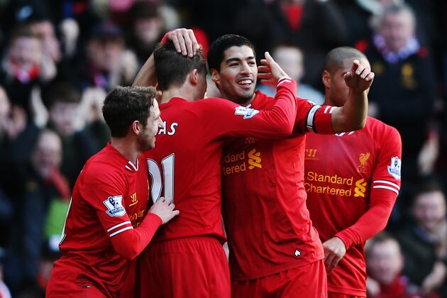 Luis Suarez's Career so Far in 20 Pictures