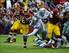 Alfred Morris had an inconsistent day.
