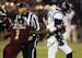 Whitley (left) will be missed by the Bulldogs defense next season.
