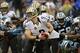 Carolina's defense sacked Drew Brees more times (6) in Week 16 than any other team has this season.