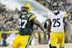 Eddie Lacy continued to make his case for Offensive Rookie of the Year on Sunday.
