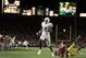 Young (center) won the hearts of many college football fans with this run.