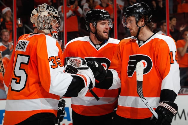 Philadelphia Flyers Awards for the 1st Half of the 2013-14 Season