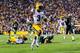 Odell Beckham Jr. returned this punt deep into UAB territory, which eventually led to a LSU touchdown.