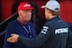 Niki Lauda talks to Nico Rosberg