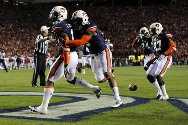 Auburn Football: Tigers' Top 5 Plays of 2013