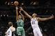 The long two-pointer is not an efficient shot, but it is a huge part of the C's offense.