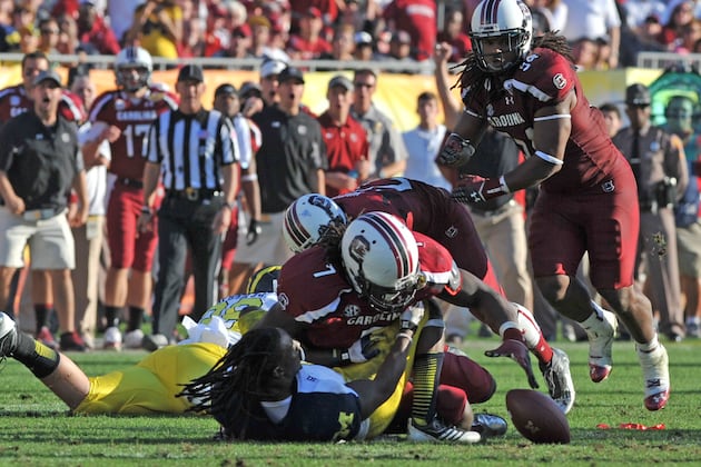 Jadeveon Clowney's Greatest College Football Moments