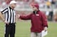 Don't be surprised to see Fisher (right) complaining to the ref frequently in the first half.