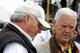 Junior Johnson, right, is regarded in Tom Jensen's "Cheating" as one of the most dishonest owners in NASCAR.
