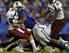 LB Alvin Dupree lays the wood