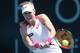 Alison Riske during her first-round match at the 2014 Australian Open.