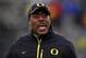 LB coach Don Pellum might be all about the "O," but he could be taking charge of the Oregon defense in 2014.