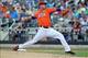 The Diamondbacks' Archie Bradley showed his stuff at last summer's Futures Game in New York.