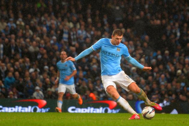 Edin Dzeko Transfer Rumours: Latest News on the Manchester City Star