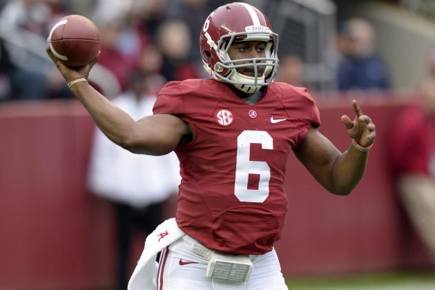 Alabama Football: Breaking Down Tide's QB Contenders for 2014 Season