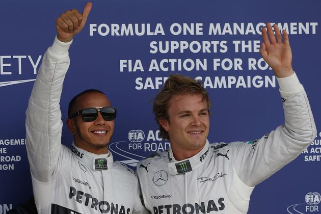 F1 2013 Head-to-Head: Lewis Hamilton vs. Nico Rosberg at Mercedes