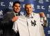 Jacoby Ellsbury (left) inked a seven-year deal with the New York Yankees.