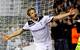 Pavlyuchenko celebrates on a memorable Champions League night against Inter.