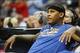 Carmelo Anthony looks less and less enthused about playing in New York.