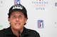 Phil Mickelson was forced to withdraw from the Farmers Insurance Open.