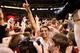 The Huskers celebrated when they knocked off Ohio State in Lincoln.