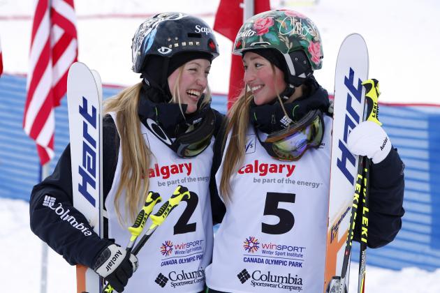Can the Dufour-Lapointe Sisters Sweep the Moguls Podium? 