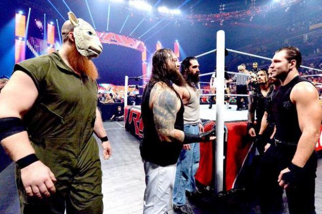 The Shield vs. The Wyatt Family