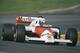 Prost at Brands Hatch in 1985.