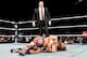 Daniel Bryan is left lying by Kane on SmackDown.