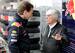 Ecclestone and Red Bull team principal Christian Horner.