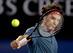 Roger Federer's racket was in focus at the 2013 Australian Open.