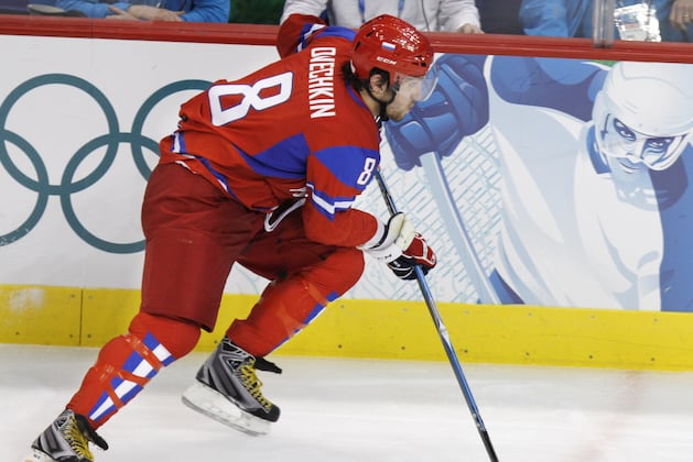 Projected Stats for Each Washington Capital in Sochi