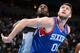 Spencer Hawes is shooting over 42 percent from beyond the arc this season.