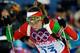 Darya Domracheva picked up her second biathlon gold medal.