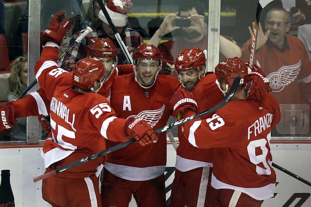 Grades for Detroit Red Wings' Stars at the Olympic Break