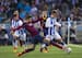 Antoinne Griezmann had a superb game for Real Sociedad.