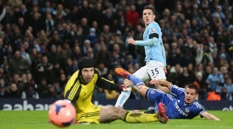 Manchester City 2-0 Chelsea: Jovetic, Nasri Put City Through